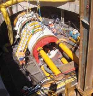 Tunnelling works in Queensland - Australia in 2011