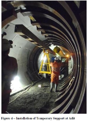 Tunnelling works in Victoria and WA- Australia in 2011