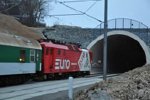The Olbramovice tunnel- entrance portal