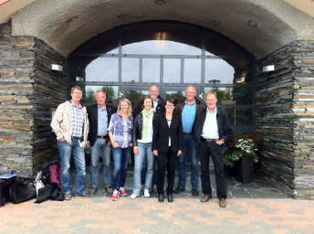 Board of Directors and secretaries of the Norwegian Tunnelling Society