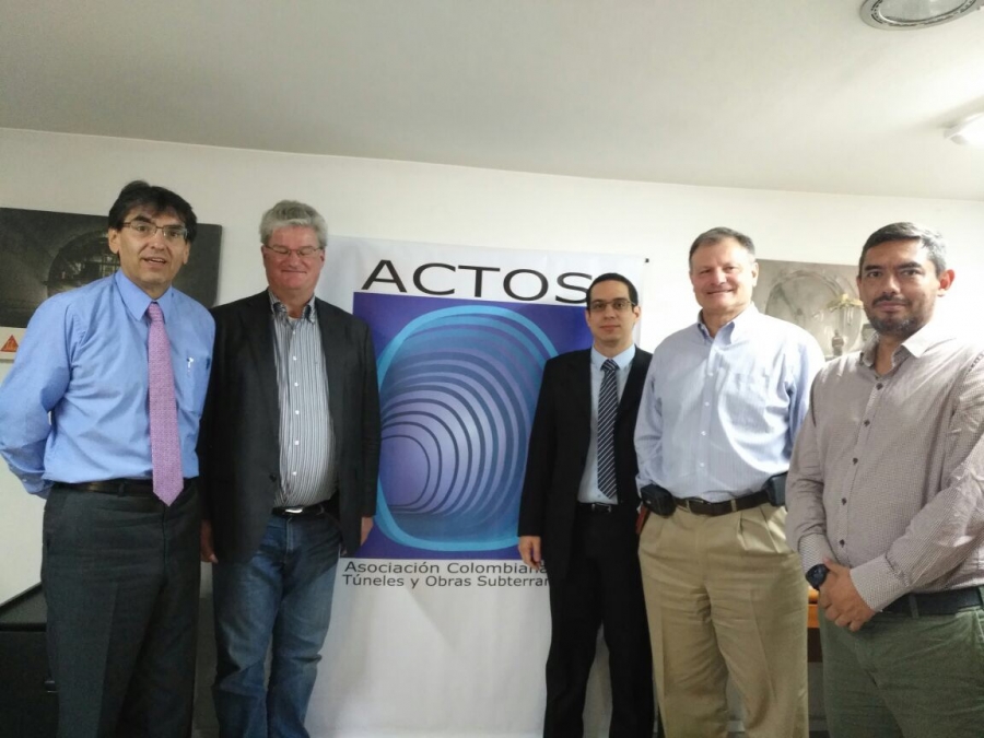 ITACUS chair meets with ACTOS Colombia
