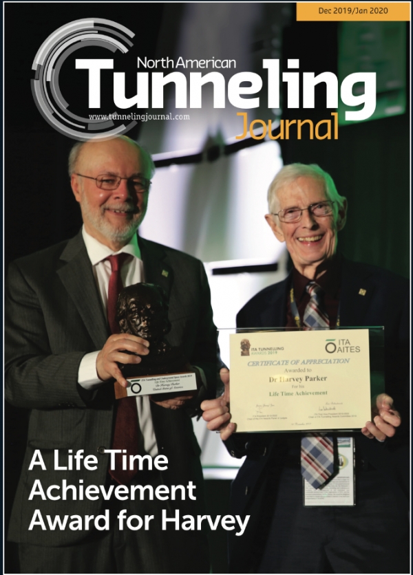 Harvey Parker receives ITA-AITES Life Time Achievement Award