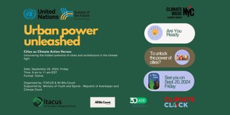 Online session - Urban power unleashed: Cities as Climate Action Heroes