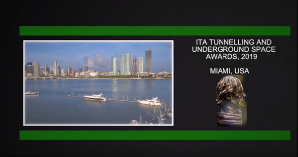 ITA Tunnelling and underground space Awards 2019 photos &amp; video