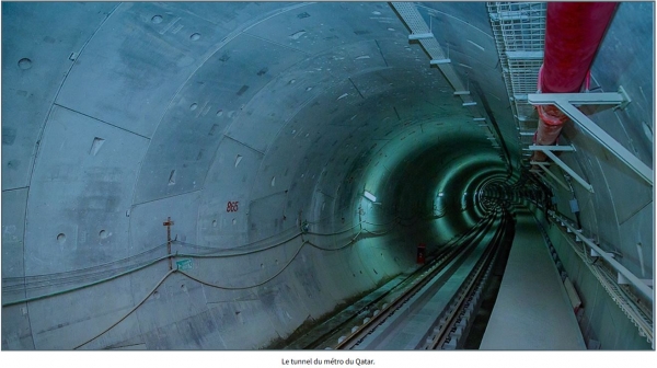 La planète creuse 5.200 kilomètres de tunnels par an