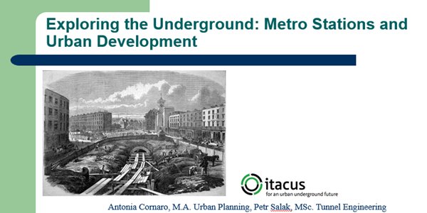 ITACUS Training Module: Exploring the Underground - Metro Stations and Urban Development