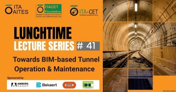 Join our lunchtime lectures on BIM-based tunnel operation and maintenance on December 10th 2024